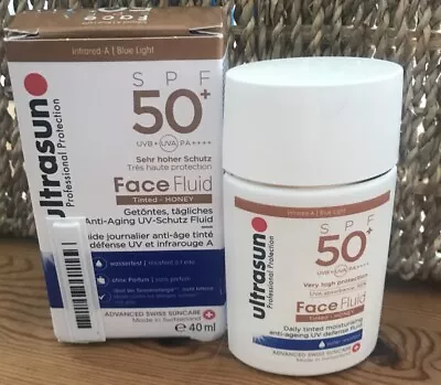 Ultrasun Tinted Face Fluid Spf 50 • £15