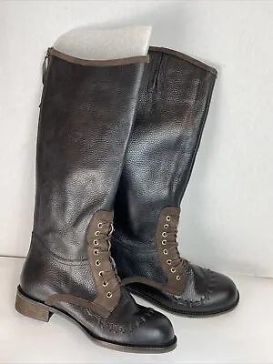 $98.80 • Buy Schuler And Son Whipstitch Tall Riding Boots, EUC, Size 7.5, Black New
