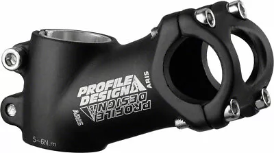 Profile Design Aris Stem - 70mm 26 Clamp +/-25 1 1/8  Aluminum Black • $44.76