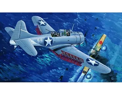 Trumpeter 2244 SBD-3 Dauntless 'Battle Of Midway' 1/32 Scale Plastic Model Kit • $101.85