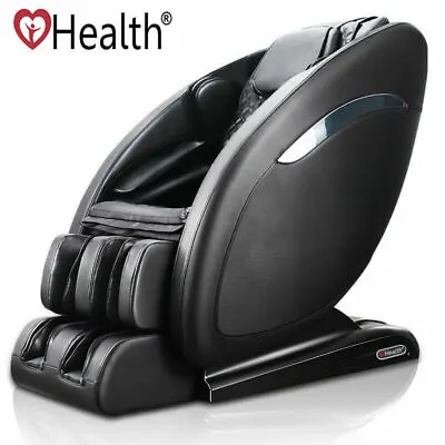 $2600 • Buy IHealth S5 Black Massage Chair Zero Gravity 8D Office Home Cushion Full Body New