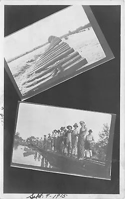 Postcard C-1910 Kansas Leavenworth Railroad Workers St Louis Missouri KS24-2977 • $14.99