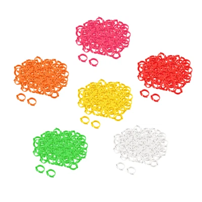 £39.46 • Buy 600pcs Chicken Leg Rings 001-100 Leg Clip Adjustable Identification Bands