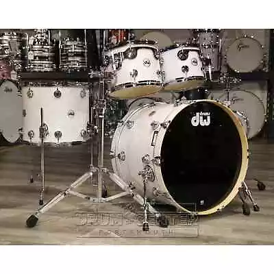 DW Collectors Maple 4pc Drum Set White Crystal • $4035