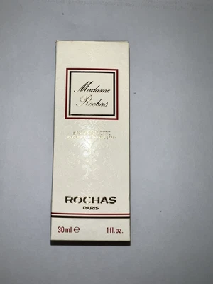 £39.99 • Buy Vintage  Madame Rochas-Paris  Perfume Womens Eau De Toilette EDT 30ml Spray