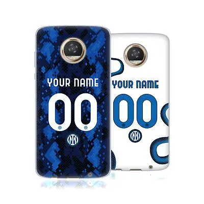 Custom Personalised Inter Milan 2021/22 Crest Kit Gel Case For Motorola Phones • £19.95