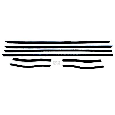 67-68 Ford Mustang Coupe Beltline Door & Quarter Window Felt Weatherstrip Kit • $107.70