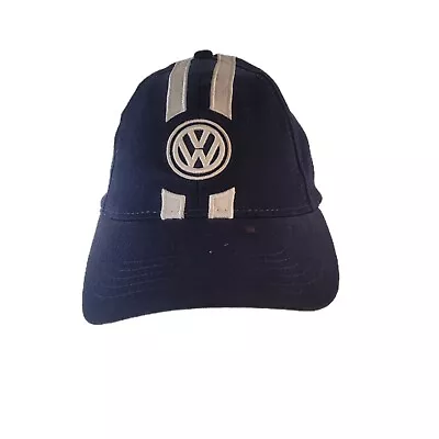 OFFICIAL VW DRIVER GEAR HAT CAP NeW BLUE WHITE STRIPES • $20