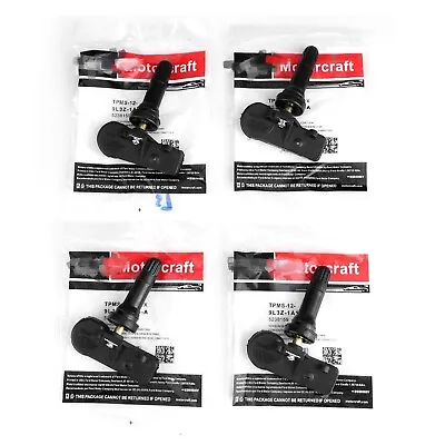 4Pcs 9L3Z-1A189-A Tpms Fits For Motorcraft Ford Tire Pressure Monitoring Sensor • $40