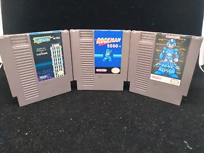 Megaman/Rockman-3 Cart Lot-Nintendo Entertainment System-Limited • $200