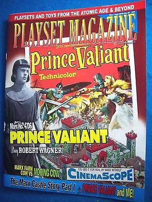 Playset Magazine #87Marx Prince Valiant Playset Castle Fort +assorted Valiant  • $11