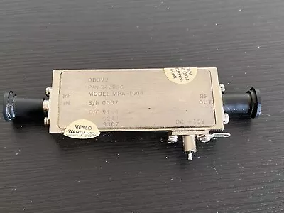 Microwave Amplifier MPA-1004 0.4 - 8.5GHz 50dB Gain 20dBm • $99.50