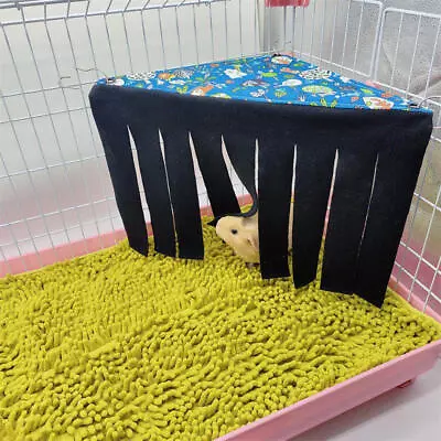 Rat Cage Accessories Hamster Tent Hedgehog Bed Guinea Pig Cozy Hideout • $21.60