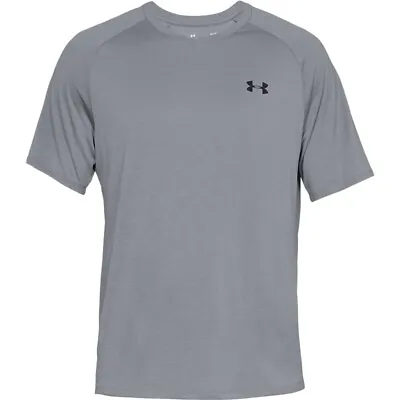 Under Armour 1328190 Men's Tech 2.0 V-Neck Short Sleeve T-Shirt Steel Large • $16.99