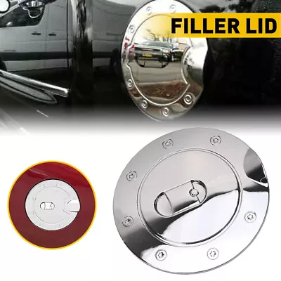 Fuel Gas Tank Filler Lid Door Cap Fits For 2007-2014 Chevy Silverado GMC Sierra • $14.99