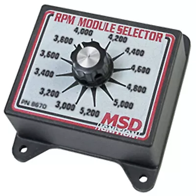 MSD RPM Module Selector Switch 3.0K - 5.2K / 8670 • $108.82