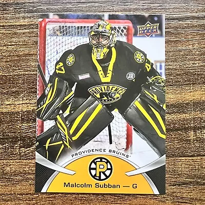 2015-16 Upper Deck AHL Malcolm Subban Short Print Rookie #147 Boston Bruins RC • $2.99