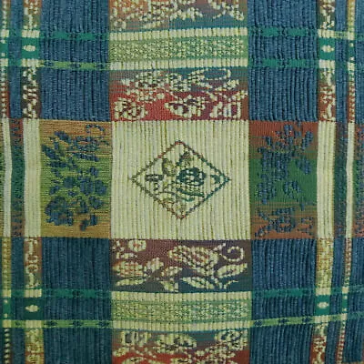 Tartan Tapestry Style Fabric 150cm Wide - Sold By The Metre • £1.79