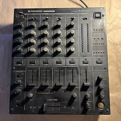 Pioneer Professional Model DJM-500 DJ Mixer - Not Tested • $119.95