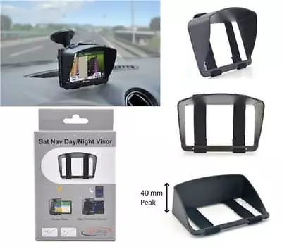 Sun Shade & Night Anti Reflection Visor For TomTom Start 52 42 Via 53 52 • $27.66