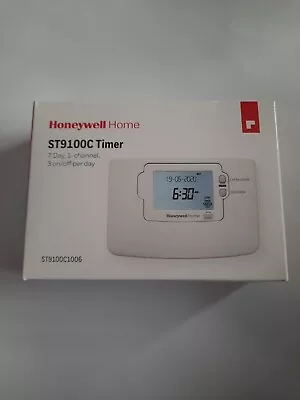 Honeywell ST9100C 1006 Timer Programmer 7 Day 1 Channel Boiler Heating Control • £55