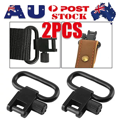 2pcs QD Sling Flush Push Button Swivel Mount For Rifle Slings Quick Detach X • $7.78