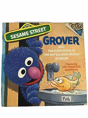  Vintage Sesame Street Grover And The Everything In The Whole Wide World Museum  • $8.99