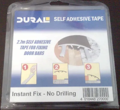 ADHESIVE/FIXING TAPE For Laminate Floor Door Threshold Trims By Dural • £6.99