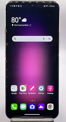 LG V60 ThinQ LM-V600 T-Mobile Unlocked GSM 128GB Blue Smartphone Good 5343 • $159.85