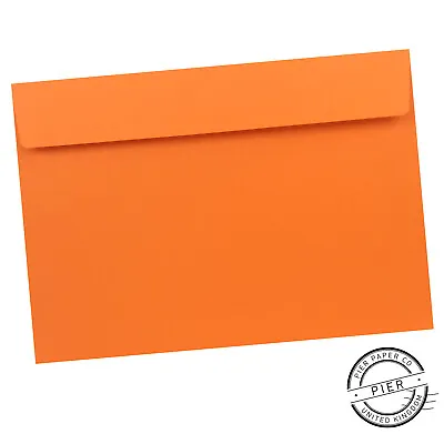 Pumpkin Orange C5 A5 PEEL & SEAL 100gsm Envelopes 162 X 229mm By Pier Paper Co. • £10.98