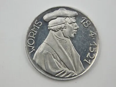 Martin Luther Diet Of Worms 400th Anniversary Commemorative Medal • $14.99