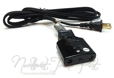 Power Cord For Vtg Nesco Roastryte Electric Roaster Oven 2 Prong Spaced 1-1/16  • $23.02