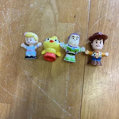 £7.50 • Buy Disney Fisher Price Toy Story Little People Figures Buzz, Bo Peep , Woody , Chic