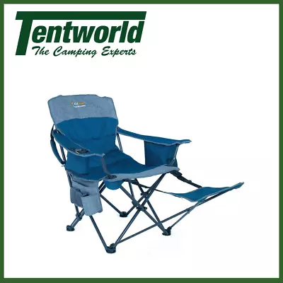 Oztrail Monarch Footrest Camping Chair • $74.99