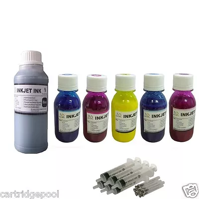 ND® Pigment Refill Ink Cartridge 77 78 79 98 99 R260 R280 R380 250ml+5x100ml • $50.98