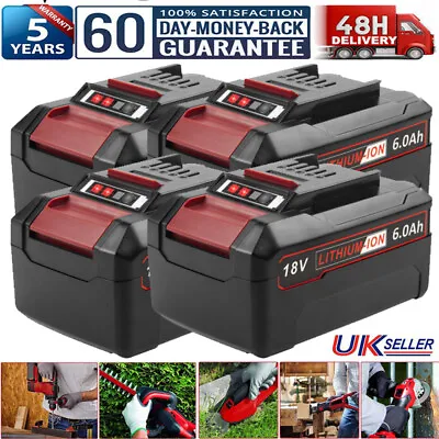 £24.99 • Buy 1-4X 6.0AH Battery For Einhell Power X-change Lithium 18V Volt PXC Power Tools 
