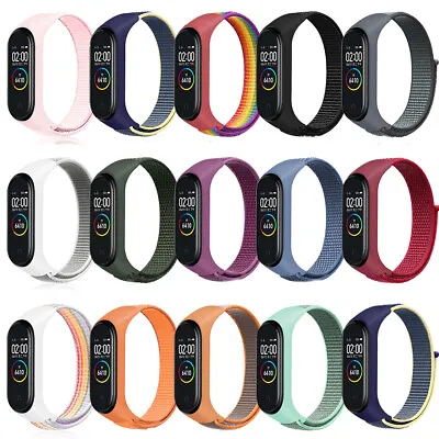 For Xiaomi Mi Band 5 6 Wrist Straps Sports Bracelet Silicone/Nylon Wrist Band • $3.62