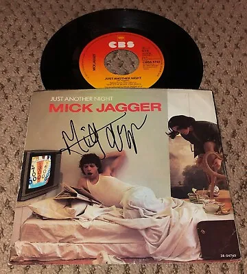 Mick Jagger Signed Picture Sleeve Jsa Autograph 45 Record Vinyl Rolling Stones • $5014.99