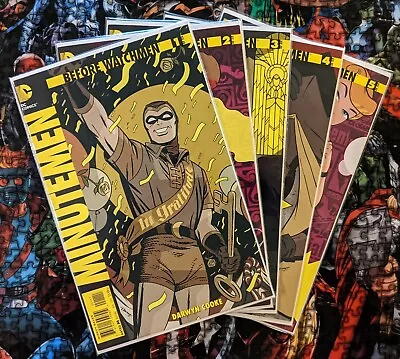 Before Watchmen Minutemen #1 #2 #3 #4 #5 Vg-ln 2012 Dc Comics (11ak3) • $14.99