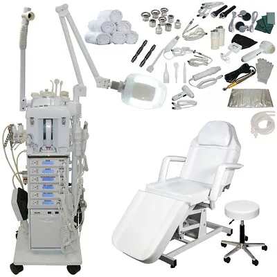 21 In 1 Microdermabrasion Facial Machine Electric Bed Beauty Salon Equipment • $2499.88