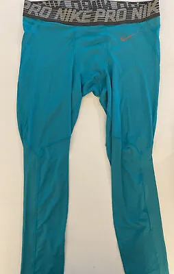 Miami Dolphins Nike Pro Compression Pants Size 2xl From Training Facility • $12.99