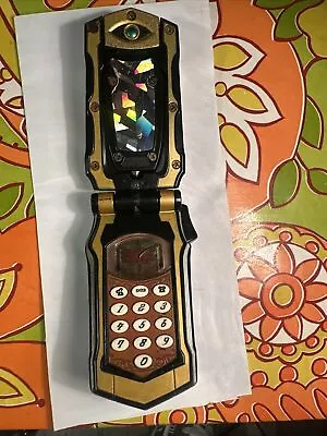 Power Rangers Mystic Force Morpher Gold Flip Open  2005 Bandai. Working • $40