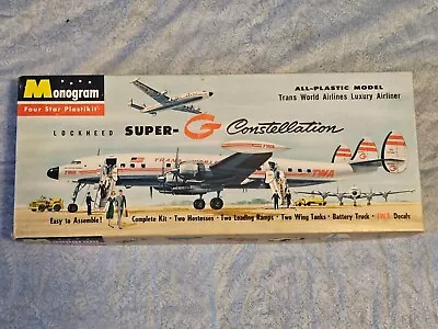 Revell TWA Airlines Super G Constellation  S  Kit 1956 1/128 • $32.99