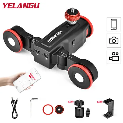 YELANGU Motorized Camera Slider Automatic Video Dolly Car Rail System Autodolly • $121.49