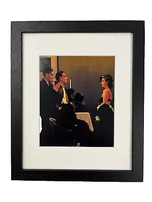 Jack Vettriano FRAMED Print Can't Tell Right From Wrong - Frame Sexy Erotic RARE • £18.75