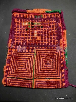 Indian Antique Vintage Banjara Gypsy Gujarati Rabari Kutchi Boho Hippie Pouch 30 • $38