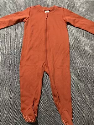 BNWOT Baby Girls Long Sleeve Zip Up Jumpsuit Size 0 • $6