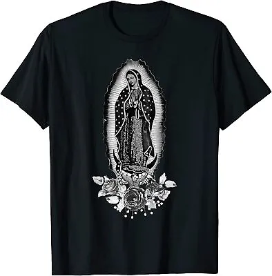 NEW LIMITED Our Lady Virgen De Guadalupe Virgin Mary T-Shirt • $21.61