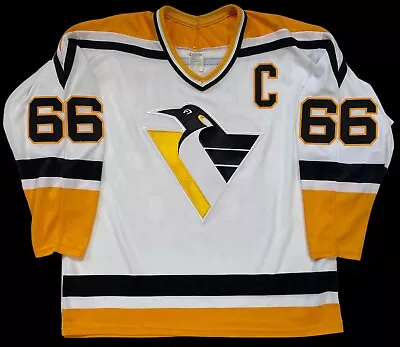 Mario Lemieux 1993 Pittsburgh Penguins Jersey Ccm Size Xl • $239.99