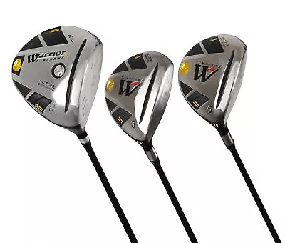 $99.99 • Buy New Warrior Golf Tomahawk 3-Wood Set (Driver, #3/5 Woods)